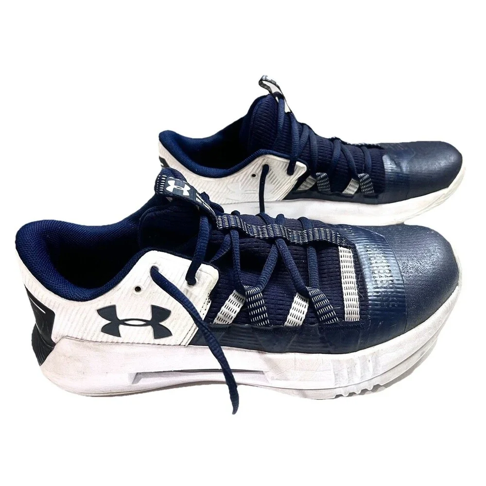 66 Under Armour Womens Block City 2.0 Volleyball Shoes Navy 3021377-400 US 10.5